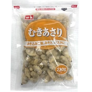 あさり Amazon | 【冷凍】 SPむきあさり230g（冷凍） 230g | CGC